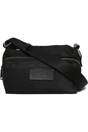 Maison Margiela Bolsa crossbody con parche de números