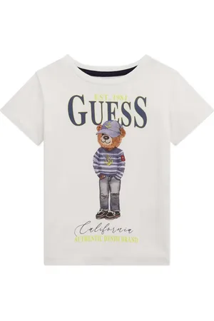 Guess Playera con motivo de oso