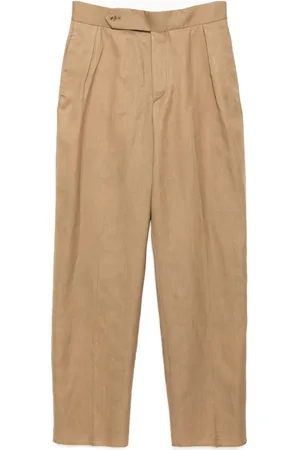 LARDINI Pantalones chinos con diseño recto