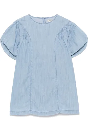 Bellerose Vestido corto de chambray