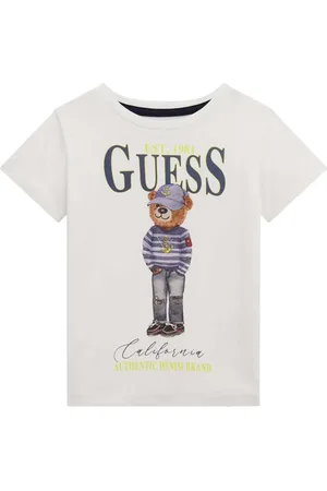 Guess Playera con motivo de oso