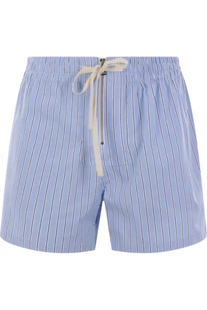 Plan C Shorts con motivo de rayas