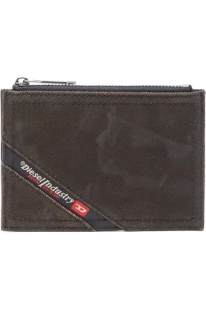 Diesel Tarjetero con etiqueta del logo