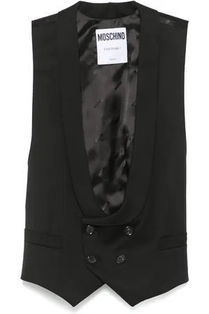 Moschino Chaleco con escote redondo