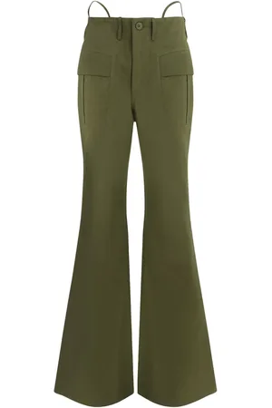 R13 Pantalones acampanados