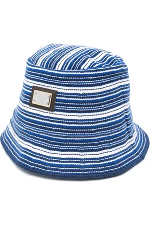 Dolce & Gabbana Gorro de pescador con placa del logo