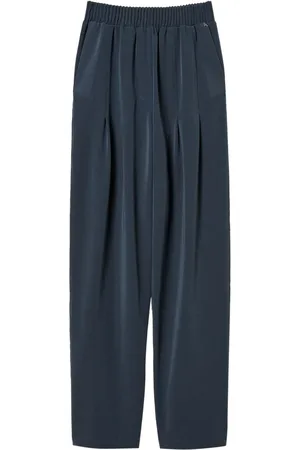 Twin-Set Pantalones anchos con detalle de pinzas