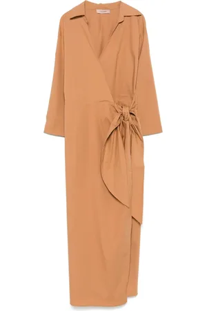 Twin-Set Vestido midi de popelina