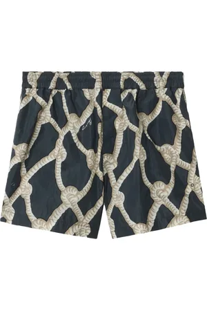Burberry Shorts con nudo estampado