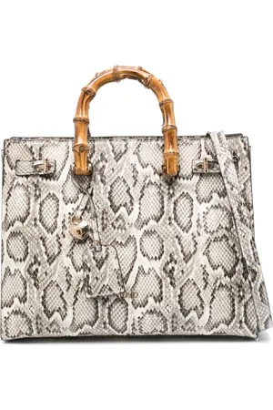 Liu Jo Tote con estampado de piel de serpiente