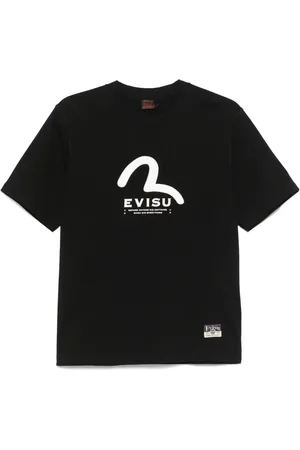Evisu Playera con logo estampado