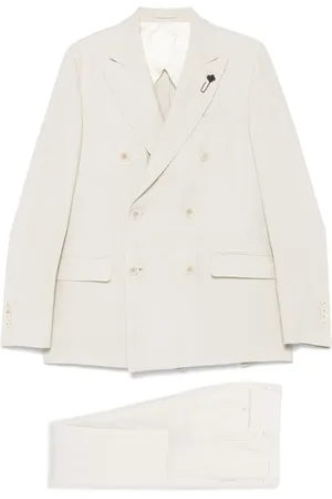 LARDINI Traje con detalle de broche