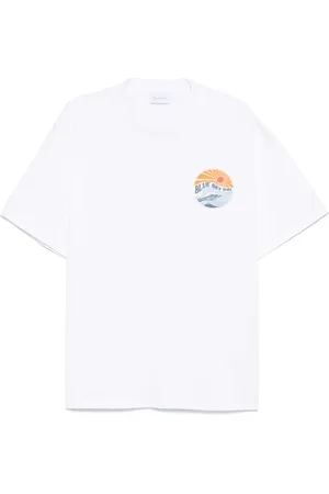 BLUE SKY INN Playera con parche Great Wave