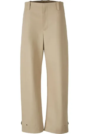OFF-WHITE Pantalones con placa del logo