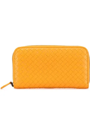 Bottega Veneta Cartera Leather Intrecciato Zip Around Wallet 2012-2024
