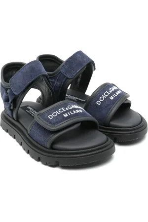 Dolce & Gabbana Sandalias con logo en relieve