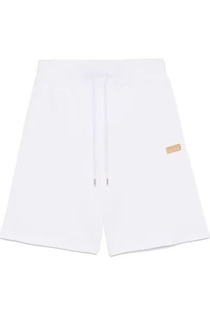 VERSACE Shorts con placa del logo
