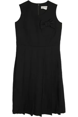 Comme des Garçons Vestido midi estilo gabardina