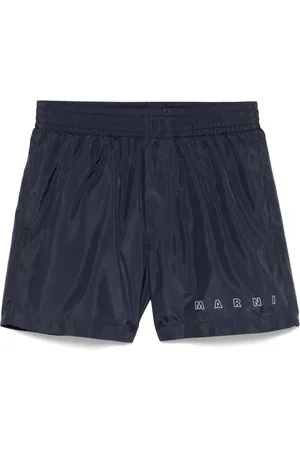 Marni Shorts de playa con logo estampado