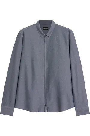 Giorgio Armani Camisa con motivo chevron