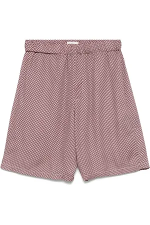A PAPER KID Bermudas con estampado geométrico