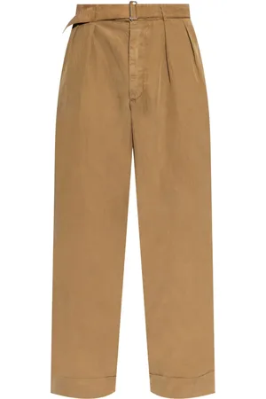 OFFICINE GENERALE Pantalones con cinturón