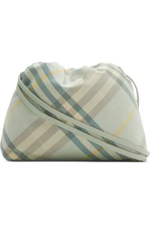Burberry Bolsa de mano con cuadros estampados