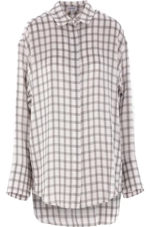 Loewe Camisa con cuadros estampados