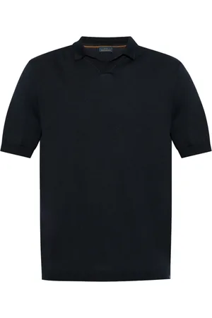 Paul & Shark Playera tipo polo de tejido fino