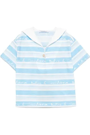 Dolce & Gabbana Camisa a rayas estampadas