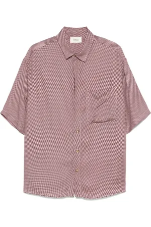 A PAPER KID Camisa con estampado floral