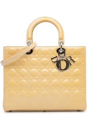 Dior Bolsa satchel Large Patent Cannage Lady Dior 2012