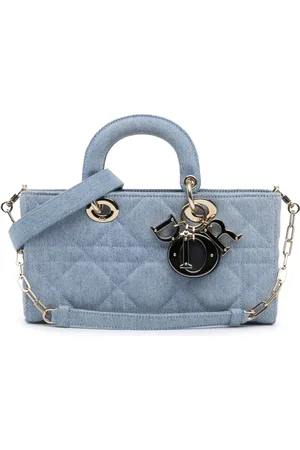 Dior Bolsa satchel Medium Denim Macrocannage Lady D Joy 2022