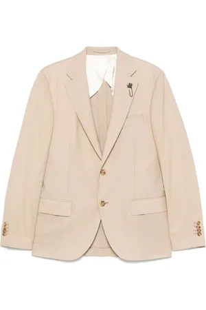 LARDINI Blazer con detalle de broche