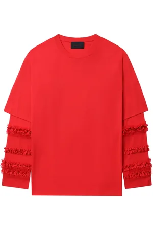 Simone Rocha Playera con detalle de volantes