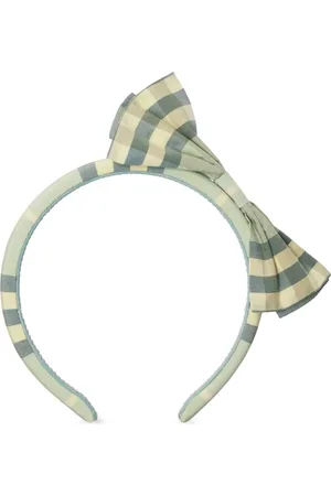 Burberry Diadema de algodón con motivo de cuadros