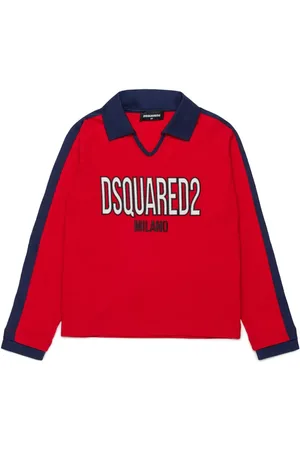 Dsquared2 Playera tipo polo bordada