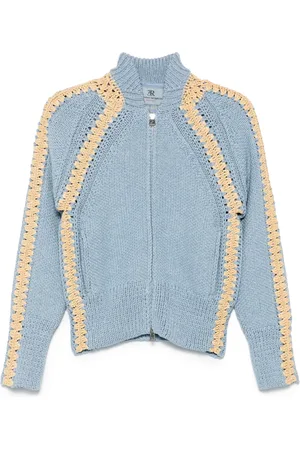 ERMANNO SCERVINO Chamarra bomber tejida