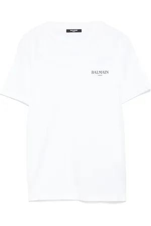Balmain Logo-appliqué T-shirt