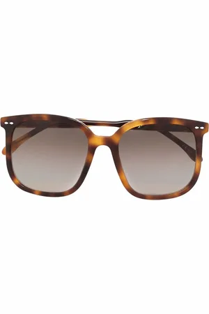 Isabel Marant Lentes de sol con efecto de carey