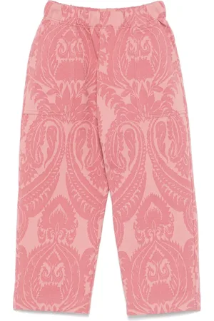 Etro Pantalones con motivo en jacquard