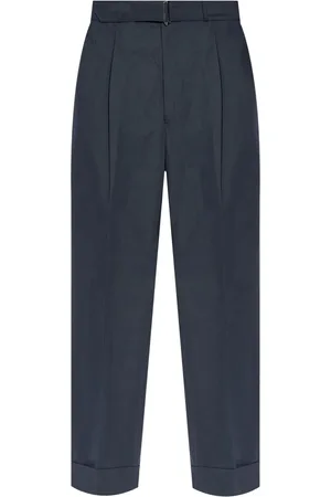 OFFICINE GENERALE Pantalones con cinturón