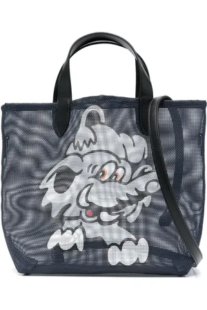 Kenzo Tote con estampado gráfico
