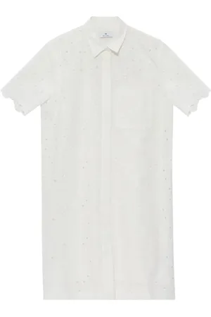 Paul Smith Vestido camisero bordado