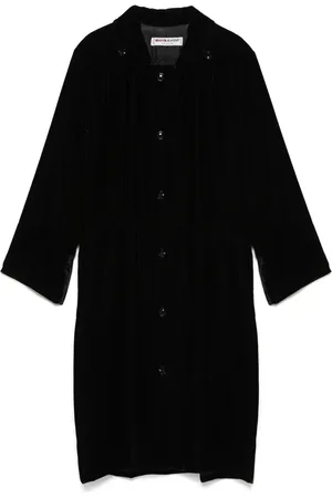 Saint Laurent Vestido midi de terciopelo 1970