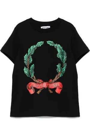 Moschino Playera con logo estampado