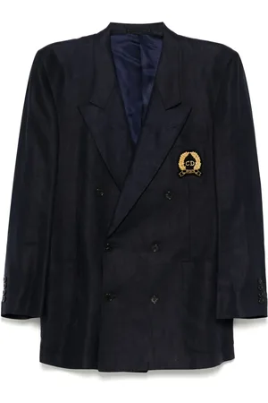 Dior Blazer con parche del logo 1990-2000
