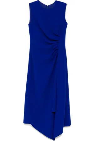 Amsale Vestido midi con diseño drapeado