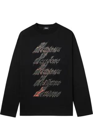 We11 Done Playera con texto estampado