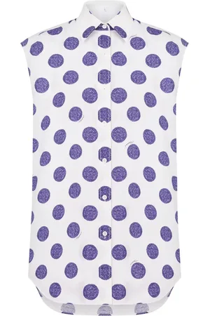 Moschino Camisa con estampado de lunares